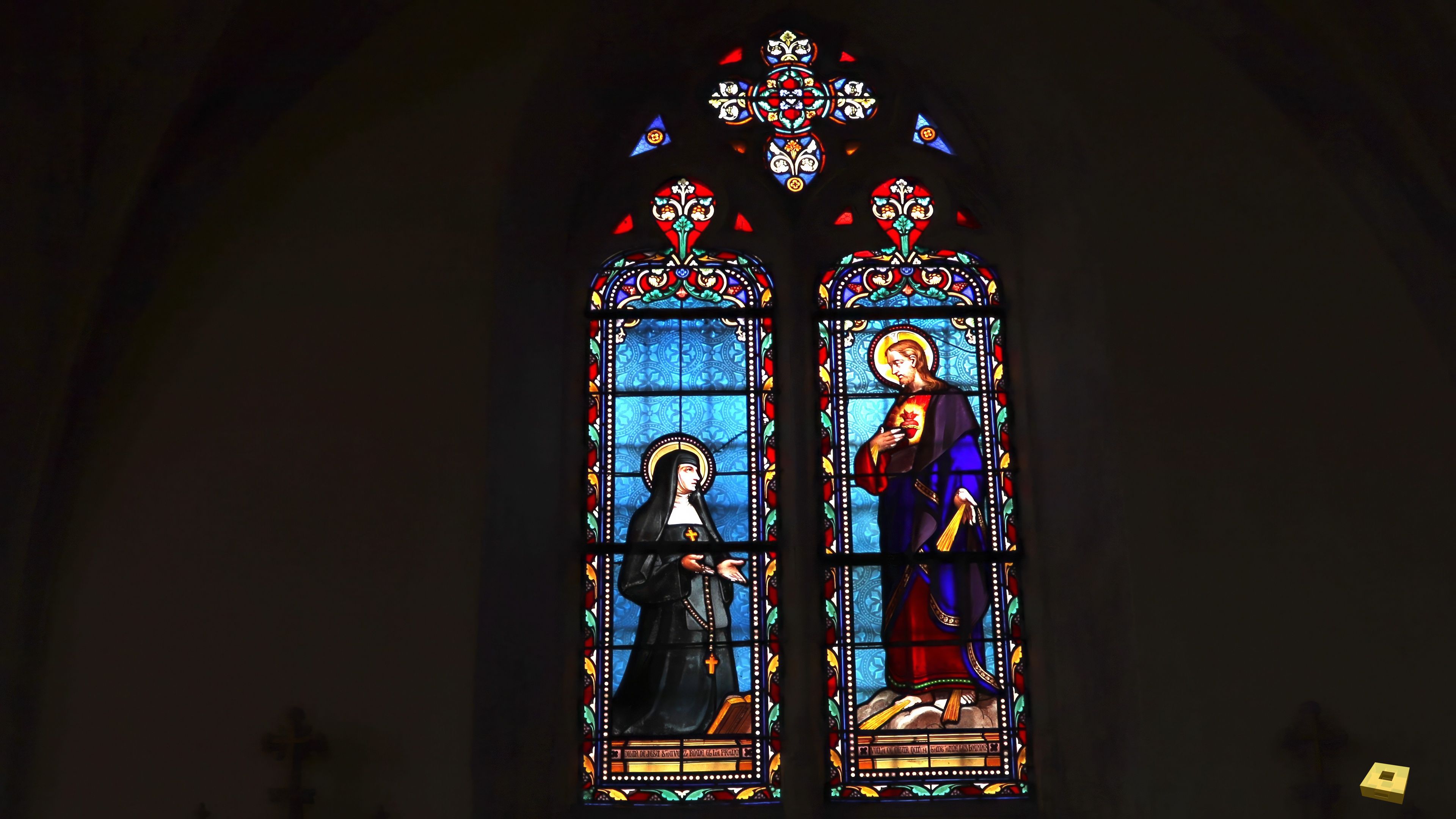 Vouxey, Kirche - Buntglasfenster (I)