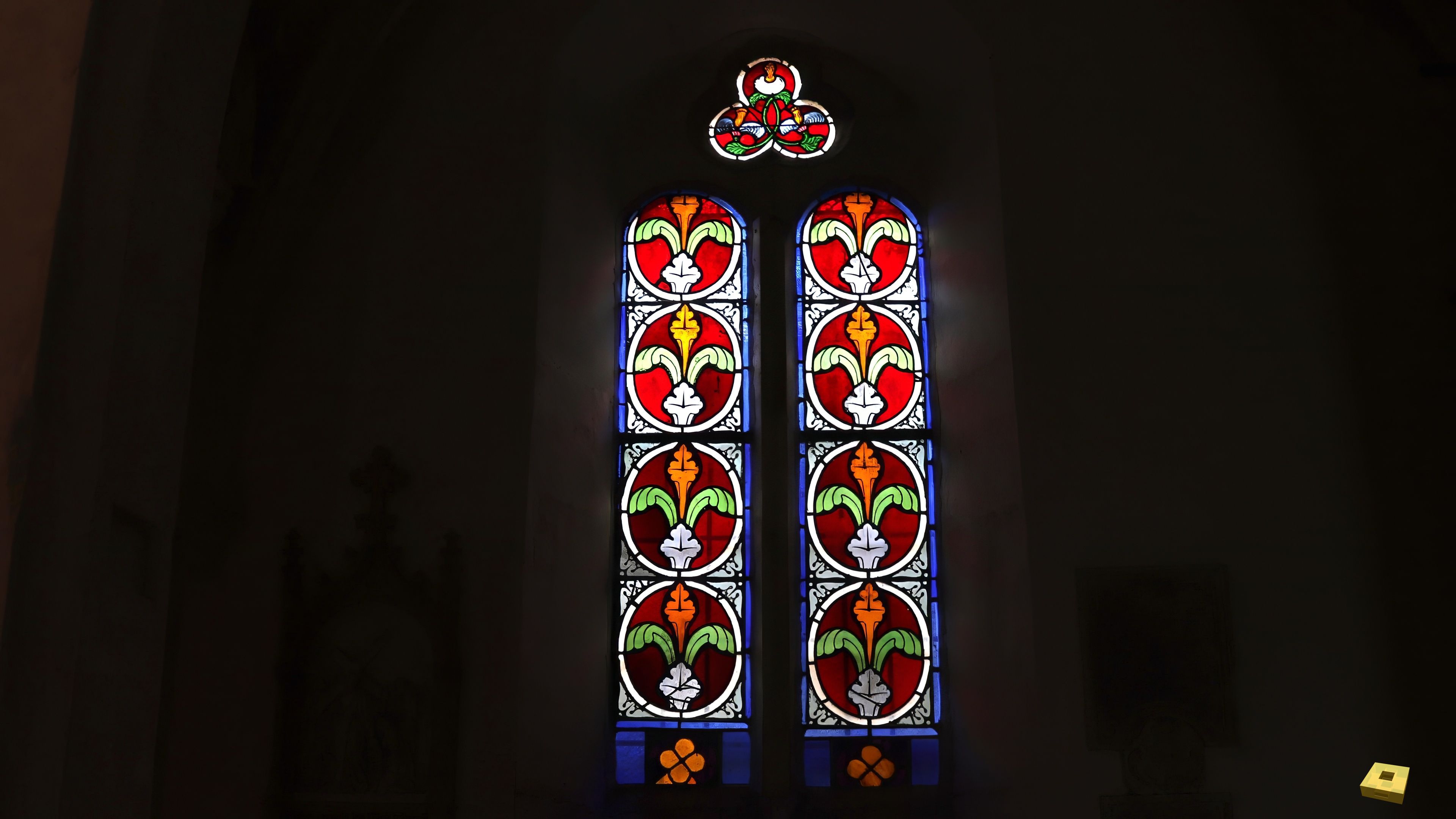 Vouxey, Kirche - Buntglasfenster (I)