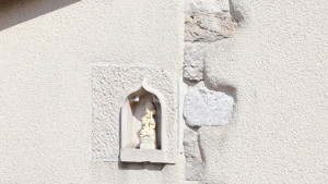 Vouxey, statue (I)