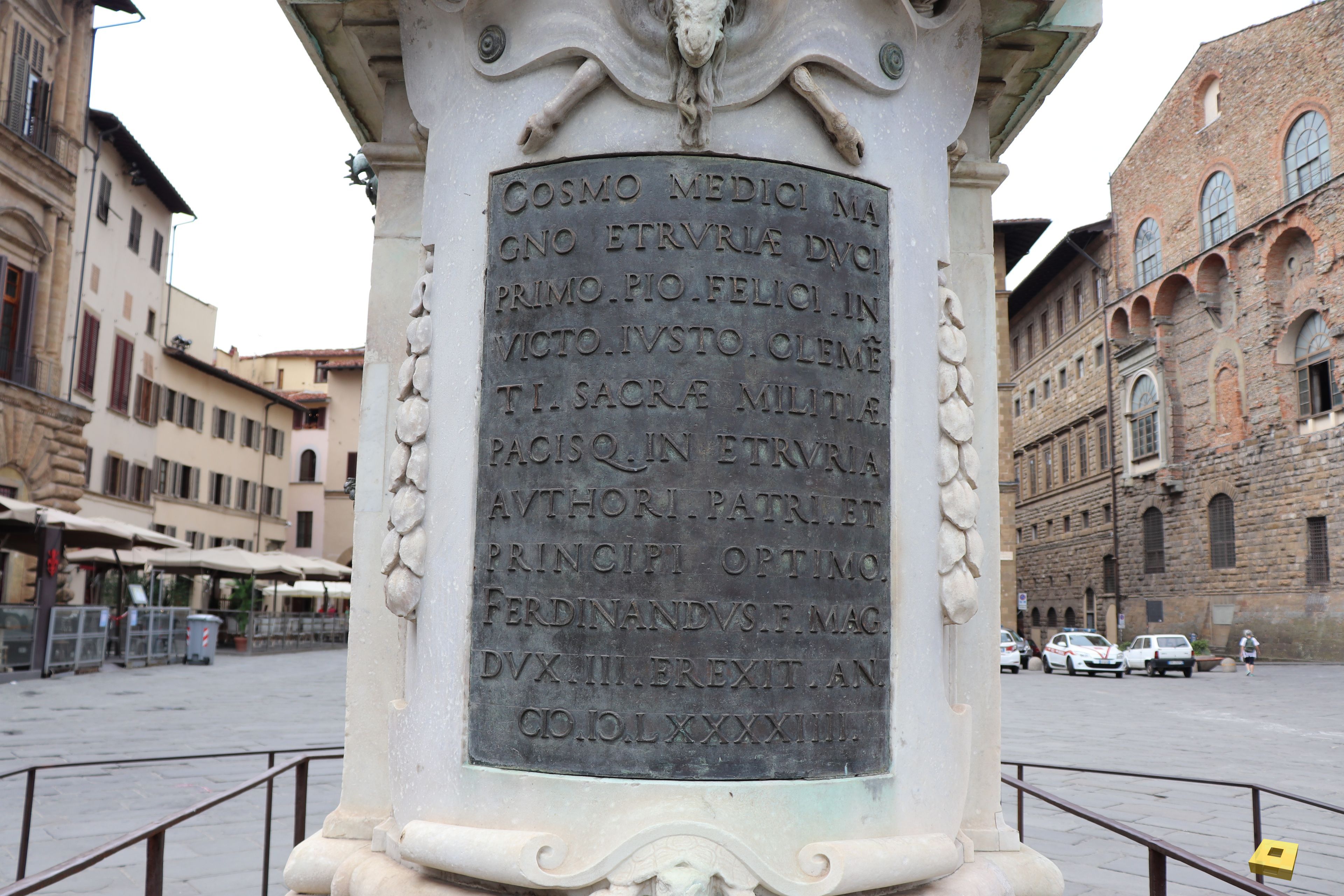 Florence, statue, officier (I)