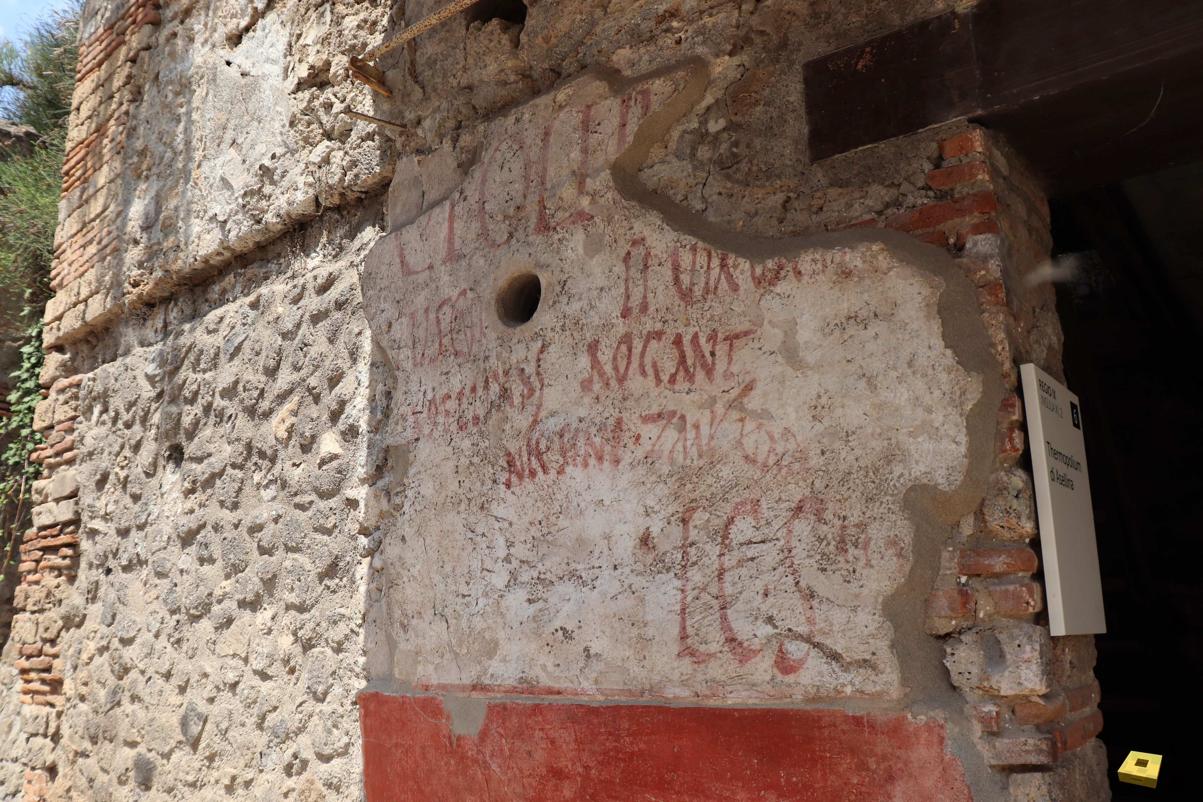 Pompéi, affiche électorale (I)