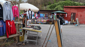 Pompéi, sortie du Vésuve, magasins (I)