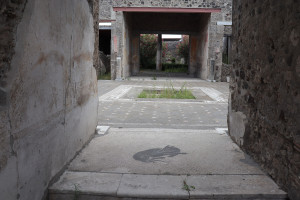 Pompéi, atrium (I)