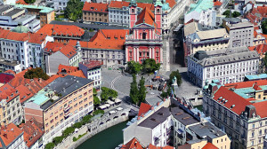 Ljubljana, place Preseren (S)