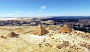 Le Caire, pyramides (S)