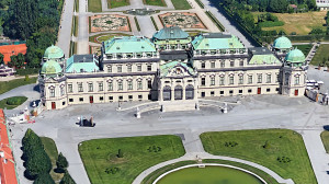 Vienne, palais du Belvédère (S)