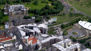 Edimbourg, Holyrood palace (S)