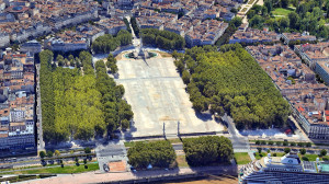 Bordeaux, place des Quinconces (S)