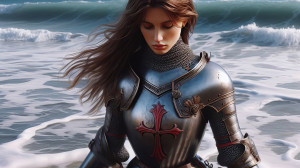 Jeanne at the Ocean (I)