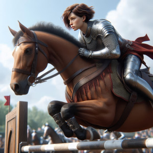 Jeanne the equestrian (I)