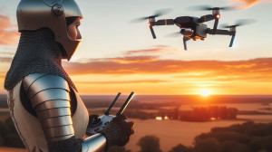Jeanne pilote de drone (I)