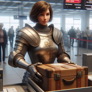 Jeanne passes customs (I)