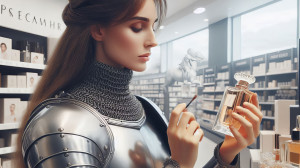 Jeanne in a perfumery (I)