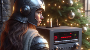 Jeanne fête Noël (I)