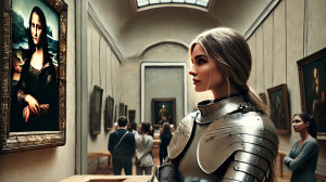Joan at the Louvre (I)