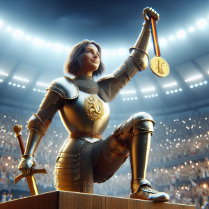 Jeanne Olympic medalist (I)
