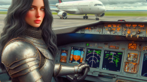 Jeanne Pilotin von Airbus (I)