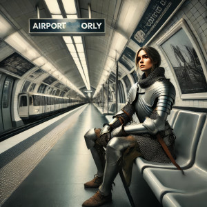 Jeanne in the metro (I)