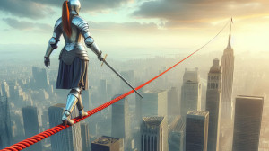 Jeanne funambule (I)