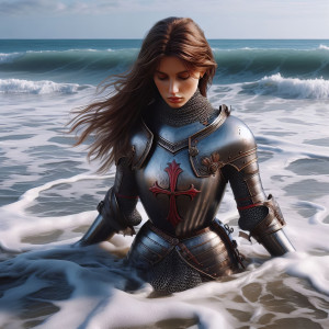 Jeanne at the Ocean (I)