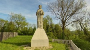 Saint-Élophe, statue (r)