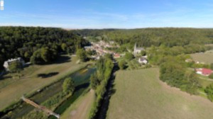 Orquevaux, aerial view (R)