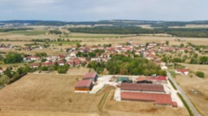 Auzainvilliers, aerial view (R)
