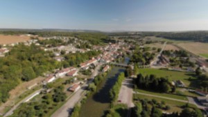 Bazoilles, aerial view (R)