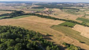 Soulaucourt, aerial view, Cité de la Mothe (R)