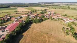 Soulaucourt, aerial view (R)