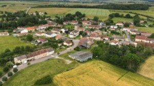 Saulxures, aerial view (R)