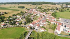 Saint-Thiébault, aerial view (R)