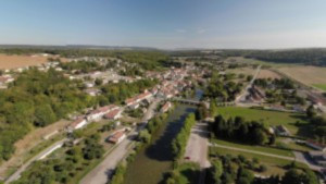Bazoilles, aerial view (R)
