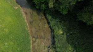 Pompierre, Cave, aerial view (R)