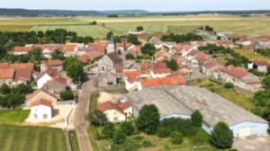Semilly, aerial view (R)