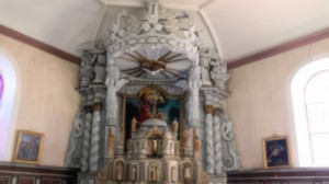 Longchamp, Kirche - Altar (S)