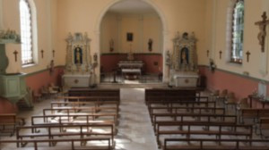 Gémonville, Kirche - Blick auf den Eingang (S)