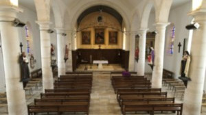 St. Blin, Kirche - Blick auf den Altar (S)