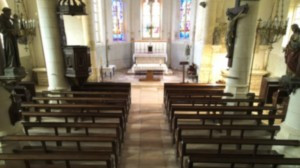 Aroffe, Kirche - Richtung Altar (I)
