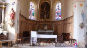 Mont, Kirche - Altar (S)