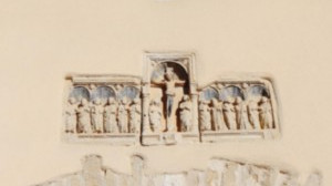 Aroffe, Rathaus - Flachrelief (I)