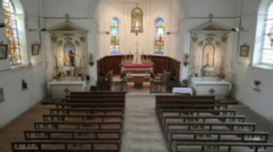 Tramont-S-A, Kirche - Altaransicht (S)