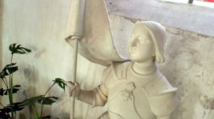 Pompierre, Kirche - Jeanne d'Arc (S)