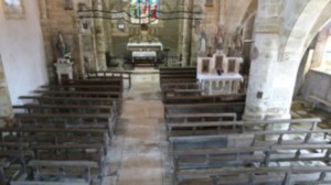 Choiseul, Kirche - Blick auf den Altar (I)